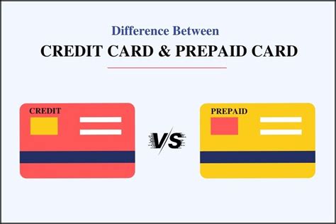 Difference Between Credit Card And Prepaid Card