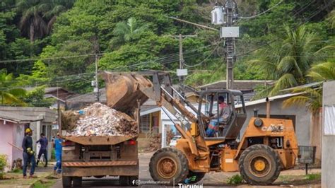 Começou hoje o período da coleta de entulhos na Vila Permanente e Km 11