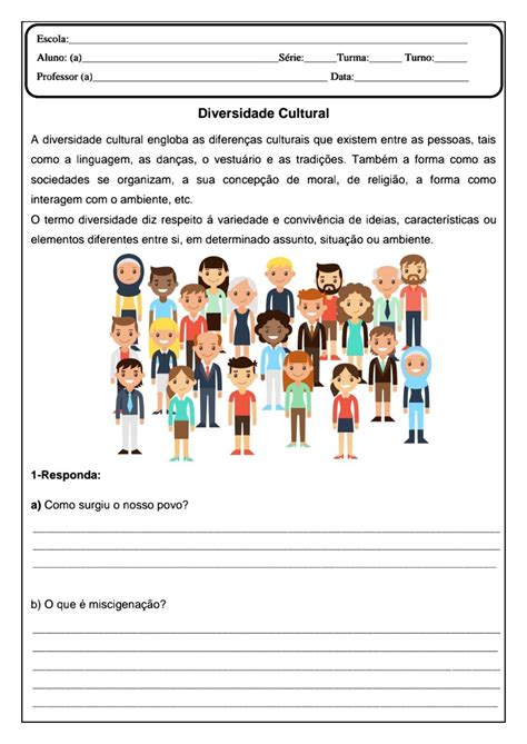 Questões Sobre Cultura Com Gabarito - Questões Sobre Diversidade Cultural Com Gabarito - FDPLEARN