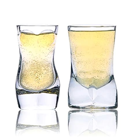 Shot Glass Liquor Sexy Lady Beer Naked Woman Whisky Cup