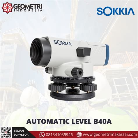 Automatic Level Sokkia B40A Series | Jual Sewa Servis Kalibrasi Alat ...