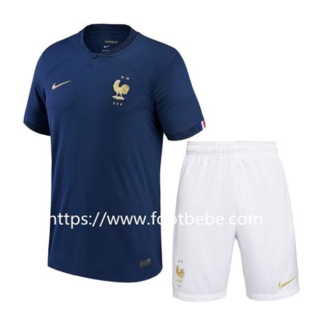 Maillot France Enfant Coupe Du Monde 2022 Domicile Footbebe