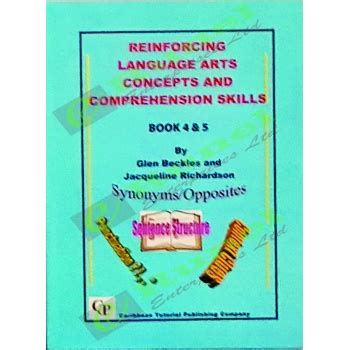 Reinforcing Language Arts Concepts Comprehension Skills Std