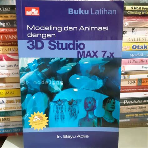 Jual Buku Original Non Cd Buku Latihan Modeling Dan Animasi Dengan D