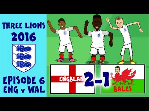 442OONS FRANCE EURO 2016 HIGHLIGHTS: England 2-1 Wales: Bale, Vardy and Sturridge goals ...