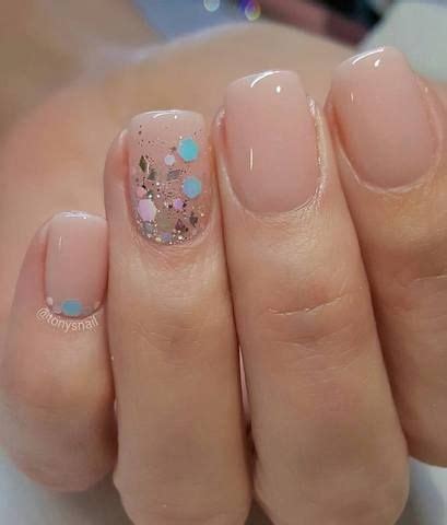 Nude Nail Art Ideas To Mix Up Your Basic Manicure OSTTY Pale Nails Neutral Nails