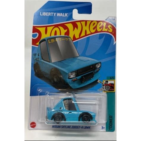 Hot Wheels Nissan Skyline 2000GT R Liberty Walk Tooned Car Shopee Philippines