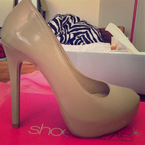Shoe Dazzle Shoes Sexy Nude Marion Platform Heels Poshmark