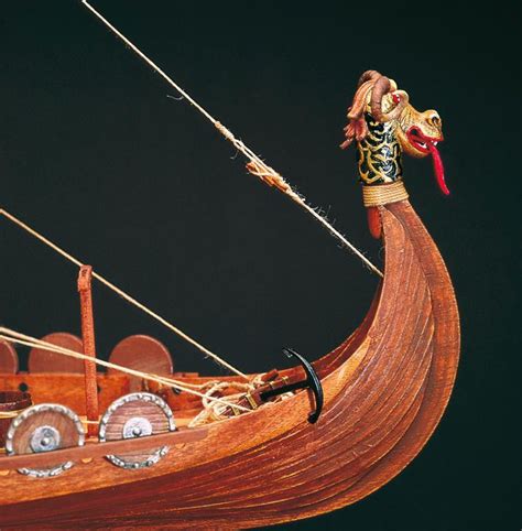 Buy Drakkar Viking Ship - Amati Wooden Ship Model Kits