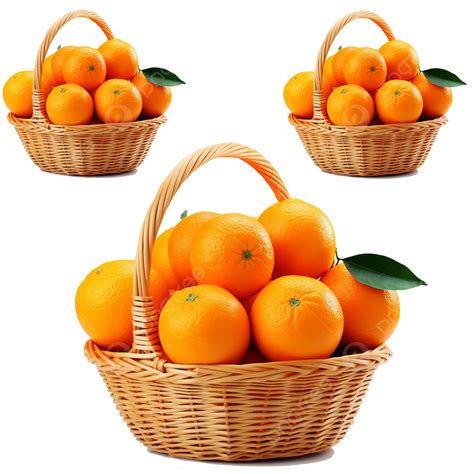 Oranges Wooden Basket, Orange, Basket, Fruit PNG Transparent Clipart