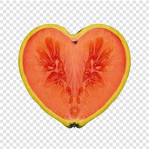 Premium Psd A Heart With A Heart Cut Out Of It