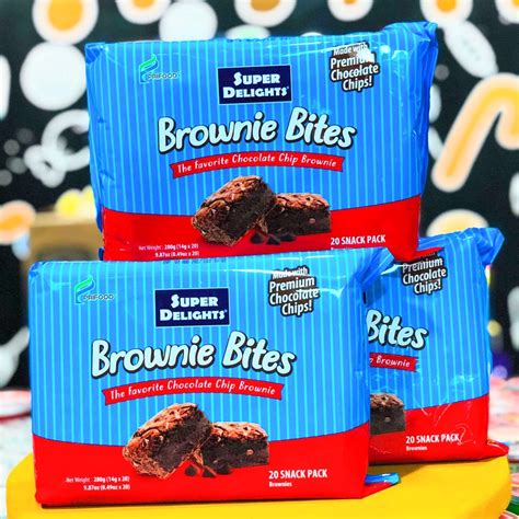 Super Delights Brownie Butterscotch Bites Snack Packs X G