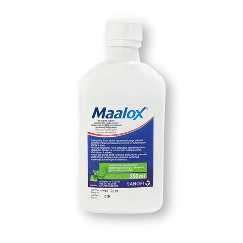Maalox 40 Mg35 Mgml Suspensija Iekšķīgai Lietošana