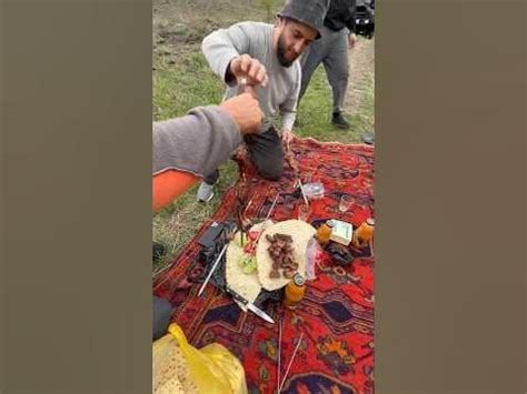 Шашлык высоко в горах #дагестан #горы #мотогорец - YouTube