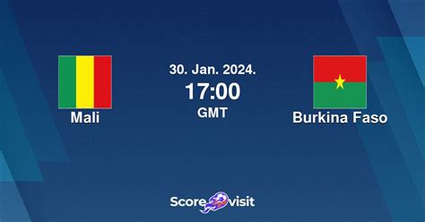 Mali vs Burkina Faso live stream and lineups - Scorevisit