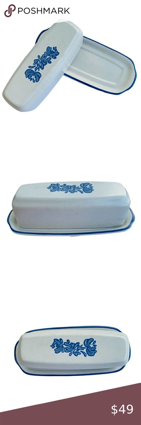 PFALTZGRAFF VINTAGE YORKTOWNE Butter Dish Circa 1967