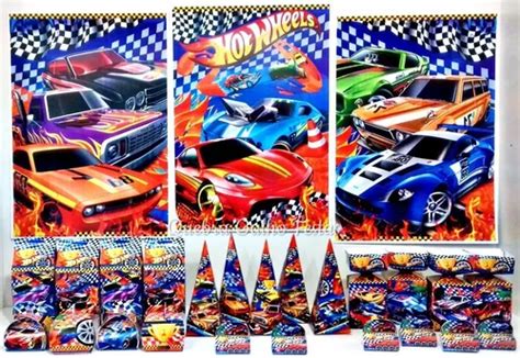 Kit Só Um Bolinho Hot Wheels Festa Fácil Itens Parcelamento sem juros