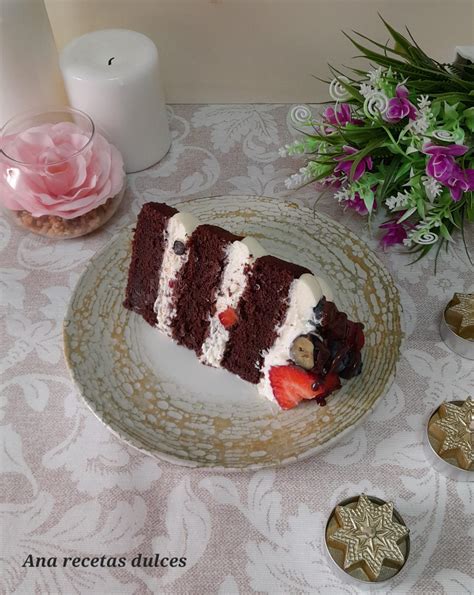 Nude Cake De Chocolate Y Frutos Del Bosque Pastel Desnudo Ana Recetas Dulces