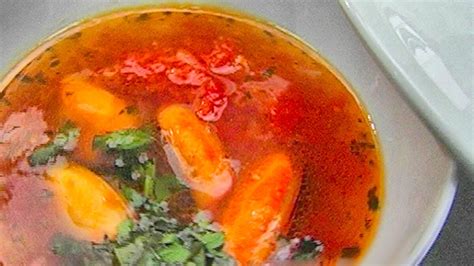 Суп из мидий. - YouTube