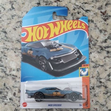 Hot Wheels Mod Speeder Hw Muscle Mania Shopee Brasil