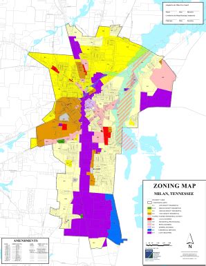 Fillable Online Zoning Map Amendments Milan Tennessee Fax Email