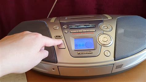 Radio Cassette CD Panasonic RX ES27 YouTube