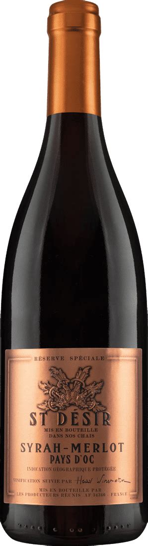 St. Désir Rouge Réserve Spéciale IGP 2021 hier kaufen YouWine.de