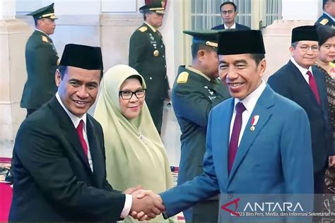 Amran Sulaiman Dilantik Sebagai Menteri Pertanian Gantikan Syl