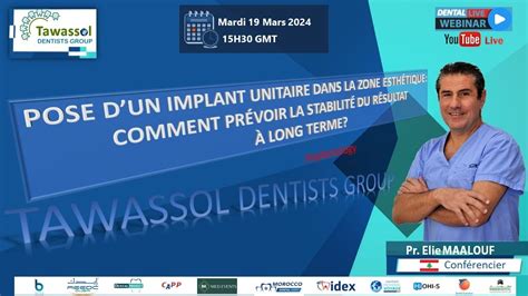 L Implant Unitaire Dans La Zone Esth Tique Comment Pr Voir La