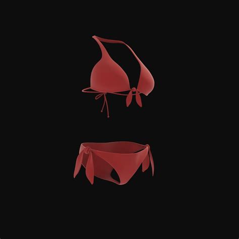 Woman Bikini D Model