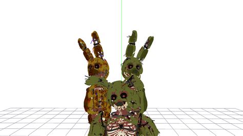 Stylized Springtraps By Freddyanimator64 On Deviantart