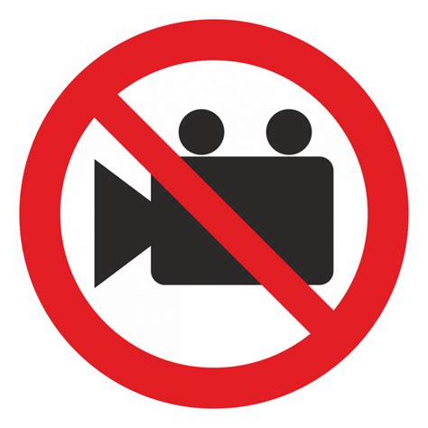 Купить Знак на металле «Видеосъемка запрещена» — низкая цена. Доставка ...