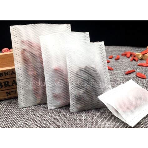 Food Grade Heat Seal Biodegradable Tea Brew Filter Bag Infuse Coffee