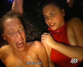 Two Hot Sluts Getting Extreme Fucking During Bondage Gangbang Photos