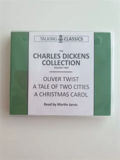 Charles Dickens A Christmas Carol Oliver Twist Tale Two Cities Audio