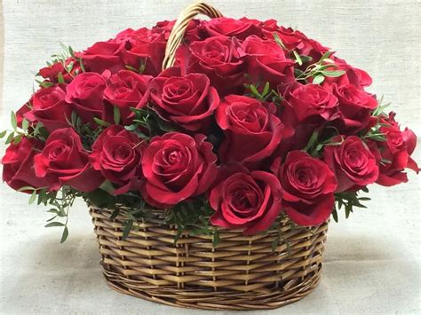 Розы В Корзине Фото На День Рождения — Mixyfotos.ru