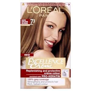 L Oreal Excellence Permanent Hair Colour Dark Golden Blonde Amazon Co Uk Beauty