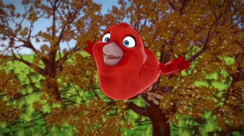 4K animation of a fun cartoon bird,, Motion Graphics | VideoHive