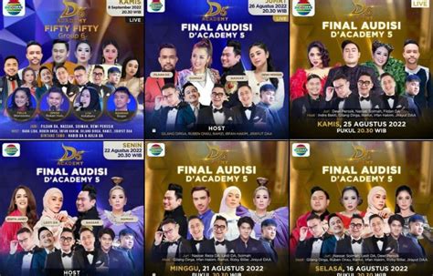 Daftar Peserta Yang Lolos Babak Konser 24 Besar D Academy Indosiar