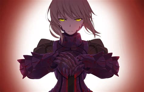 Wallpaper Look Girl Portrait Blonde The Saber Fate Stay Night Fate Stay Night Images For