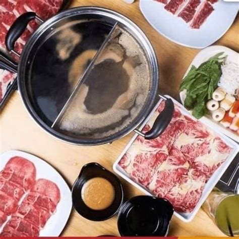 Promo New Steambot Hot Pot Suki Pan Shabu Shabu Panci Sekat Stainless 26 Baru Tanpa Bubble