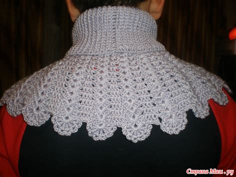 *Манишка - Все в ажуре... (вязание крючком) - Страна Мам