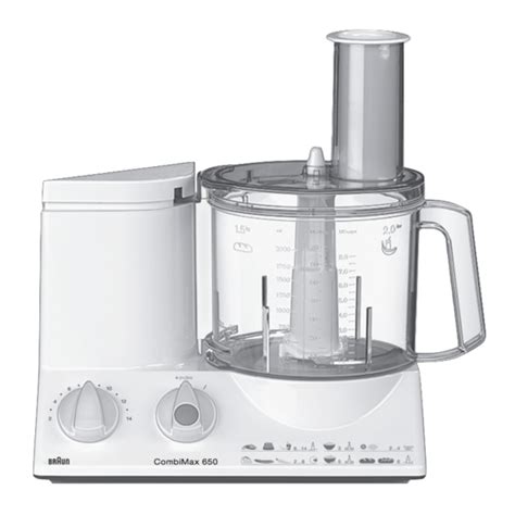 BRAUN COMBIMAX 600 USER MANUAL Pdf Download | ManualsLib