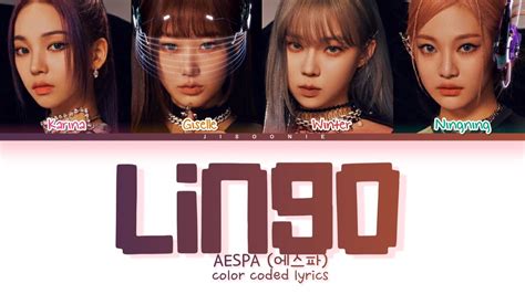 Aespa Lingo Lyrics Color Coded Lyrics Youtube