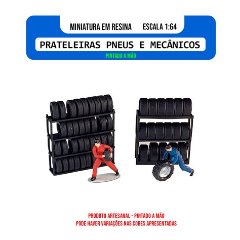 Pe As Para Oficina Diorama Hot Wheels Na Escala Impressas Em Resina E Pintadas A M O Para