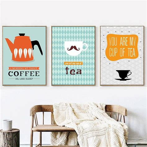 Plakat Na Cian Do Kuchni Tea And Coffee Decorateo Pl