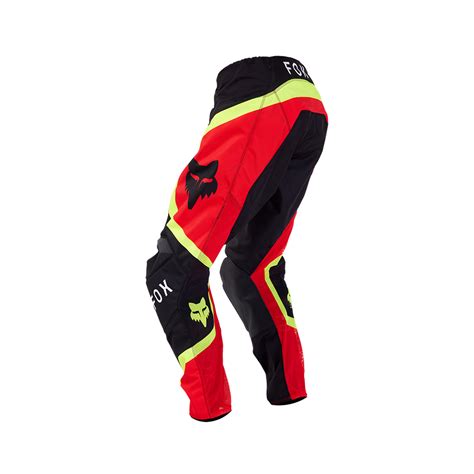 Fox 180 Ballast Pants Black Red Tracktion Motorcycles