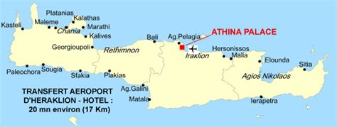 Hôtel 5 étoiles Athina Palace Resort & Spa, Agia Pelagia, Crète ...