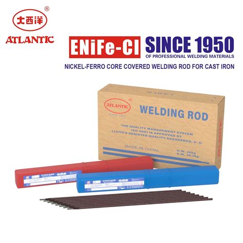 Atlantic Mm Enife Ci Nickel Ferro Core Covered Welding Rod For Cast