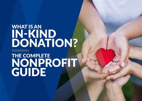 What Is An In Kind Donation The Complete Nonprofit Guide Winspire